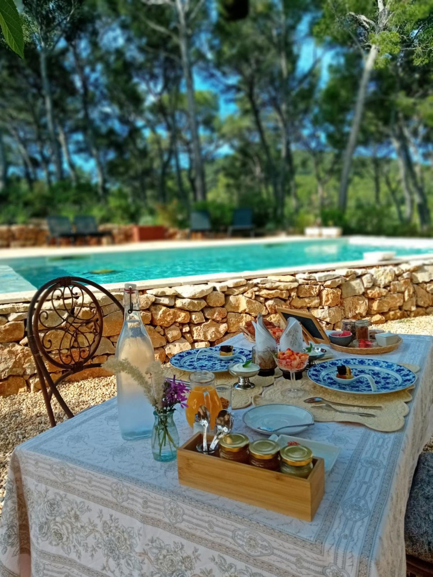 Les Pieds Tanques - Chambres D'Hotes - Calanque A Pieds Saint-Cyr-sur-Mer Buitenkant foto